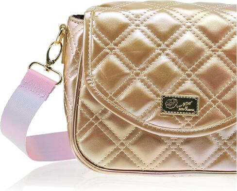 Betsey Johnson Luv Betsey Lbkatya Quilted Flap Crossbody with Pouch in Saudi Arabia
