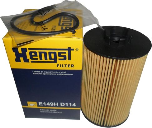 Hengst Filtration Hengst Oil Filter - Cartridge with gasket - E149H D114 in Saudi Arabia