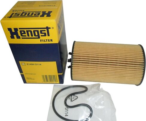 Hengst Filtration Hengst Oil Filter - Cartridge with gasket - E149H D114 in Saudi Arabia