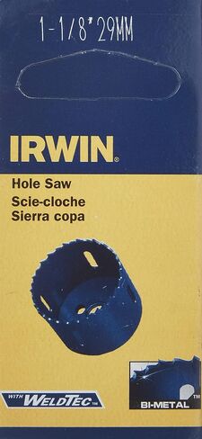 Irwin Tools IRWIN 373118BX 1-1/8-Inch Bi-Metal Hole Saw in Saudi Arabia