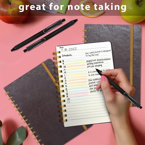 Lined Spiral Notebook 5.7"x 8.27" with Pen Holder & Pen - (Lavender), 160 Pages/80 Sheets, Hardcover - A5 Journal for Gift, Journaling, Writing, Note Taking, School, Work in Saudi Arabia