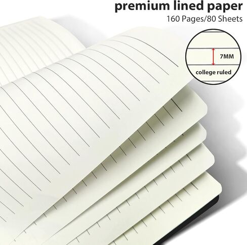 Lined Spiral Notebook 5.7"x 8.27" with Pen Holder & Pen - (Lavender), 160 Pages/80 Sheets, Hardcover - A5 Journal for Gift, Journaling, Writing, Note Taking, School, Work in Saudi Arabia