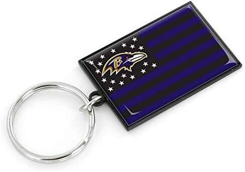 NFL Americana Flag Keychain - Colorful and Durable Keychain Accessories for Keys, Bags and Purses in Saudi Arabia