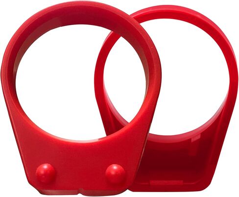 Tesla Charger Lock for J1772 Adapter, Compatible with All Tesla Model 3/Y, S 2022 and Later, X 2023 and Later, for Tesla to J1772 Lock, Compatible with Non Flange Adapter, 2 Pack (Red) in Saudi Arabia