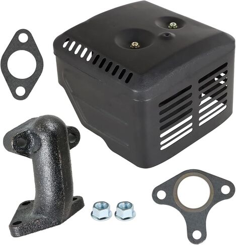 Silencer Replacement for Honda GX270 9HP GX240 8HP GX340 11HP GX390 13HP with Gaksets Nut Set in Saudi Arabia