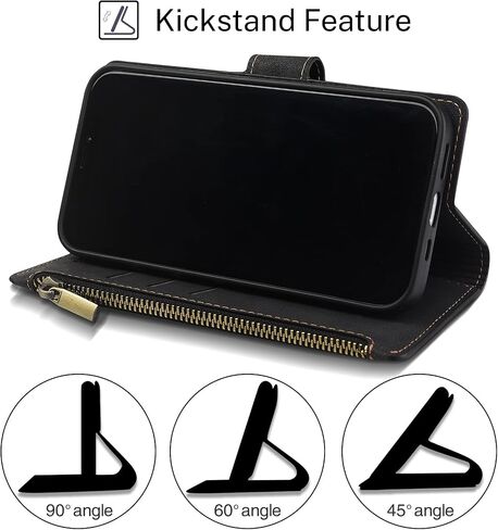 Antsturdy Samsung Galaxy S22+/S22 Plus case Wallet with Card Holder for Women Men,Galaxy S22+/S22 Plus Phone case RFID Blocking PU Leather Flip Cover with Strap Zipper Credit Card Slots,Beige in Saudi Arabia