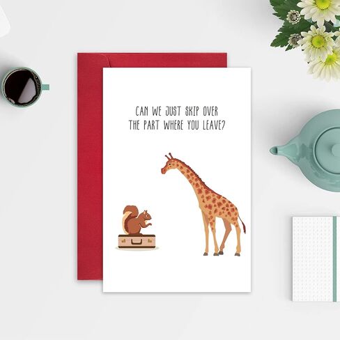 Humorous Retirement Card for Coworkers, Pun Coworker Leaving Card, Funny Farewell Card in Saudi Arabia