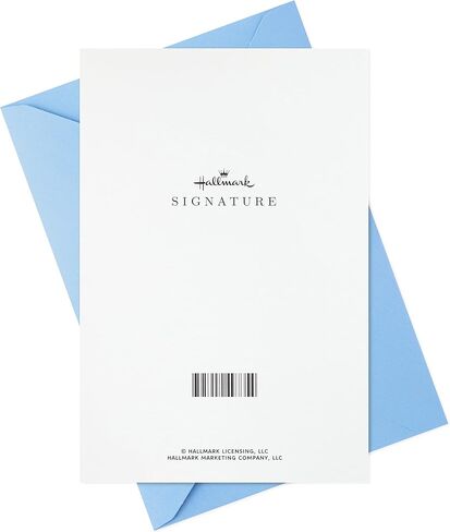 Hallmark Signature Anniversary Card, Love Card, Romantic Birthday Card for Husband, Wife, Boyfriend, Girlfriend (Travel) in Saudi Arabia