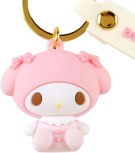 SANRIO My Sweet Piano Pink Key Holder, 3D Keychain, Lightweight, Music Theme, 5 x 3.8 x 3 cm, Unisex, for Children & Sanrio Fans in Kuwait