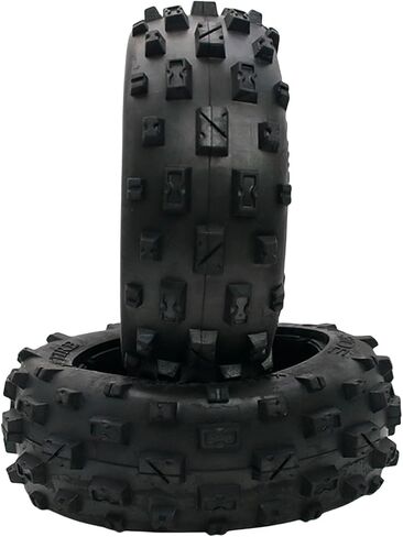 Front Knobby Tire Set of 2PCS Fit 1/5 HPI RV KM Baja 5B RC CAR Parts in Saudi Arabia