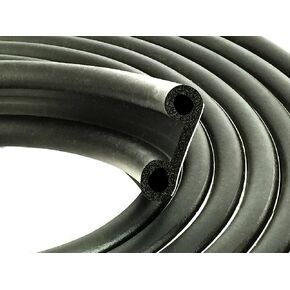 ESI Super Cap Seal 23 قدمًا (1 1/2 بوصة عرض × 1/2 بوصة ارتفاع × 23 بوصة طول) مطاط EPDM للقبعات 200 رطل أو أقل