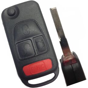 Replacement Keyless Remote Fob Key Shell Case Replacement Fit for Mercedes-Benz ML320 ML55 AMG ML430 C230 CL500 CL600 C36 AMG E420 S320 S420 S500 SL500 SL600 E500 SL 500E 500SEC 500SEL 500SL 600SEC