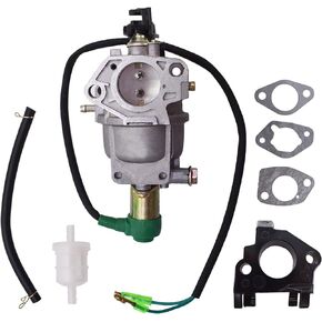 16100-Z5L-F11 Carburetor Carb Replacement for Honda GX340 GX390 8HP 9HP 11HP 13HP Generator w/Solenoid