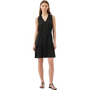 GAP Women's Sleeveless Split Neck Dress