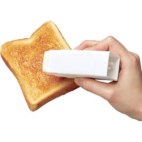 Butter Spreader Dispenser,Butter Stick Holder Spreader Rotating Butter Dish Dispenser with Lid,Butter Evenly On Pancakes, Waffles, Bagels, and Toast Dispenser Ensures Freshness