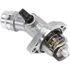 Engine Coolant Thermostat Housing Assembly Fit for Hyundai Elantra 2017-2020 Kia Seltos Forte Soul Replaces 255002E085 9025210