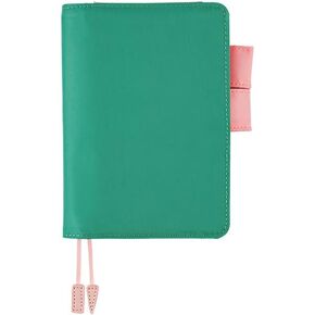 Hobonichi Techo Original & Planner Cover [A6 Cover Only] Colors: Black x Clear Blue