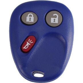 X AUTOHAUX 315MHz Smart Proximity Keyless Entry Remote Key Fob 3 Buttons for Chevrolet Silverado for GMC Sierra 1500 2500 3500 Blue