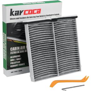 CF12140 Premium Cabin Air Filter With Activated Carbon Compatible with TOYOTA YARIS 2017-2020 MAZDA CX-3 2016-2022 SCION IA 2016