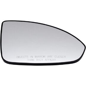 Passenger Side Mirror Glass Assembly With Plastic Backing Plate Heated Compatible with 2011-2016 Chevrolet Cruze, 2016 Cruze Limited