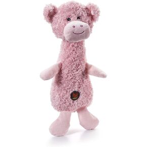 Charming Pet Scruffles Pig Plush Squeaky Dog Toy, Small