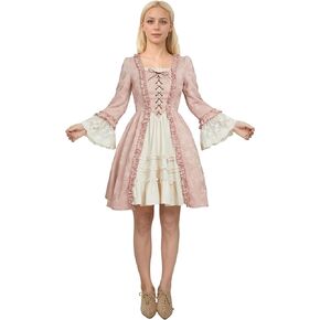 Rococo Dress Baroque Marie Antoinette Ball Dresses Cocktail Dress Daily Wear Medieval Renaissance Dress