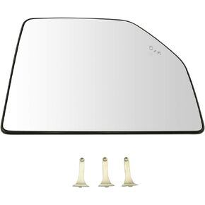 Towing Mirror Glass Heated Blind Spot Upper Right RH Compatible with Ford F150 Pickup