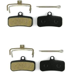 2 Pairs Replacement MTB Bike Bicycle Disc Brake Pads for Shimano Saint M810/M820 Zee 640