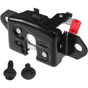 X AUTOHAUX Replacement Rear Liftgate Door Lock Actuator with Screws for Nissan Titan 2004-2012 Crew Cab Pickup/Extended Cab Pickup Tailgate Latch Assembly No.90500ZJ00A/90501ZJ00A Black