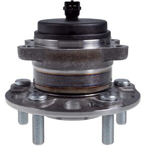 512553 (For FWD Models) Rear Wheel Hub and Bearing Assembly Compatible With 2015-2019 Hyu-ndai Sonata,16-21 Tucson /17-20 K-ia Cadenza Optima Sportage # ‎HA590614 52730-C1100