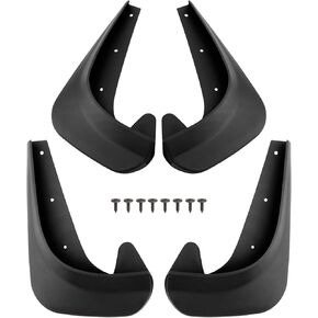 4PCS Mud Flaps Splash Guards Mudguards Mudflaps with Hardware Kits for Toyota Matrix 2003-2014 Wagon Only for Toyota Corolla 2017 2018 2019 Hatchback 7.1in x 9.8in Front Rear Driver Passenger in Kuwait