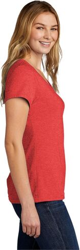 Women's Athletic V-Neck T Shirt - Pickleball Tee Shirts for Women - Ladies Active Dri Fit Performance Shirt in Saudi Arabia