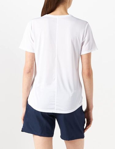 Nike Women's Dri-FIT One Short Sleeved T-Shirt (as1, Alpha, x_l, Regular, Regular, White/Black) in Saudi Arabia