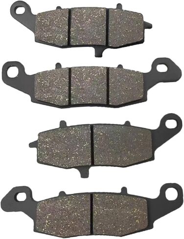 وسادات الفرامل الأمامية والخلفية لـ Kawasaki Vulcan 1500 VN 1500 Nomad Vulcan 900 VN900 Classic Vulcan VN800 VN 1700 Voyager Vaquero Vulcan 1600 VN1600 Nomad Classic Ninja 650 KZ1000 in Kuwait