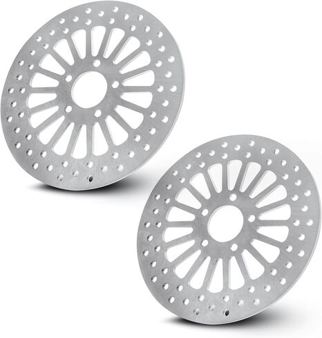 Youxmoto 2PCS 11.5 Front Brake Disc Rotors 2000-2007 For Harley Road King Street Glide Electra/Night Train/Fat Boy/Softail/Sportster/Super Glide Wide/Low Rider in Saudi Arabia