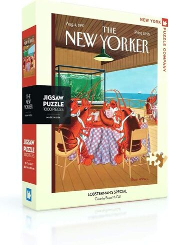 New York Puzzle Company - New Yorker Lobsterman's Special - أحجية الصور المقطوعة المكونة من 1000 قطعة in Saudi Arabia