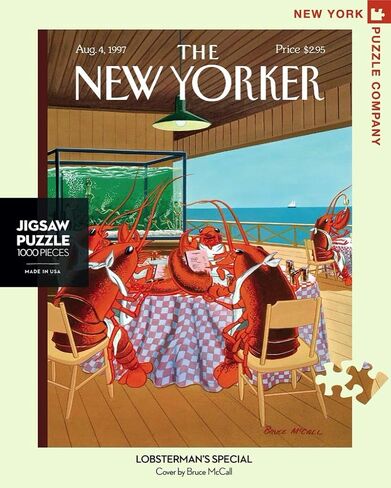 New York Puzzle Company - New Yorker Lobsterman's Special - أحجية الصور المقطوعة المكونة من 1000 قطعة in Saudi Arabia
