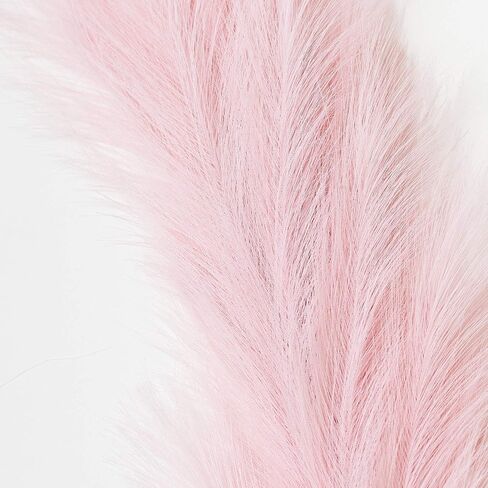 ChagoArt-Faux Pampas Grass Large-3 Stems-45 Beige-Pampas Grass Decor Tall-Pompas Grass Branches-Fluffy Artificial Pampas Grass-Fake Pampas Grass Vase Filler-Pompous Grass-Dried Pampas Grass-Feather in Saudi Arabia