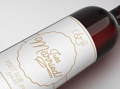 20 Premium Printable Wine Labels, 4x5 inches, Weatherproof and Waterproof White Vinyl, fits Classic Bordeaux, Burgundy, and Champagne Bottles in Saudi Arabia