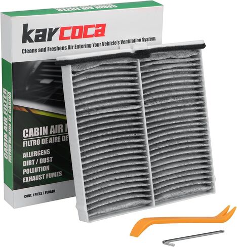 CF12140 Premium Cabin Air Filter With Activated Carbon Compatible with TOYOTA YARIS 2017-2020 MAZDA CX-3 2016-2022 SCION IA 2016 in Saudi Arabia
