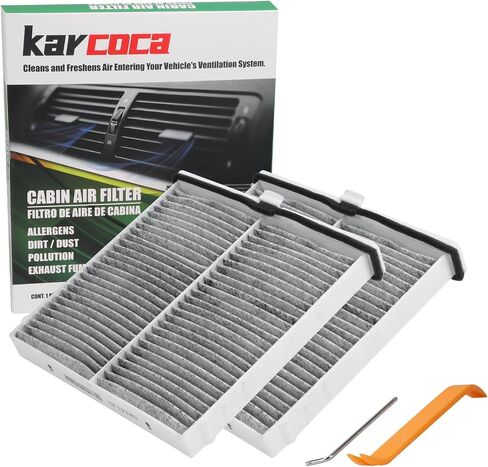 CF12140 Premium Cabin Air Filter With Activated Carbon Compatible with TOYOTA YARIS 2017-2020 MAZDA CX-3 2016-2022 SCION IA 2016 in Saudi Arabia