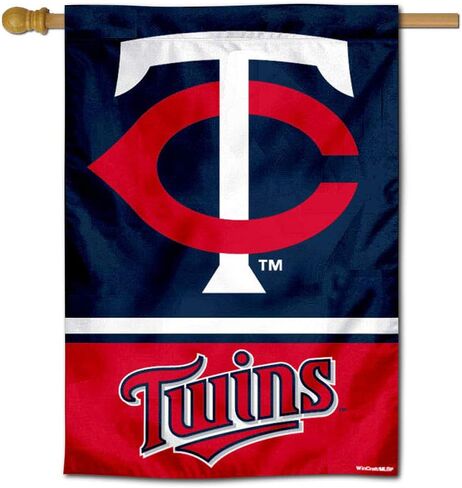 Minnesota Twins Double Sided House Flag in Saudi Arabia