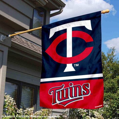 Minnesota Twins Double Sided House Flag in Saudi Arabia