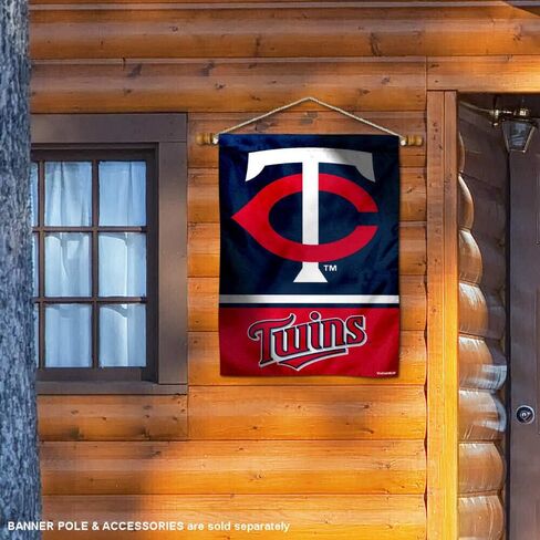 Minnesota Twins Double Sided House Flag in Saudi Arabia