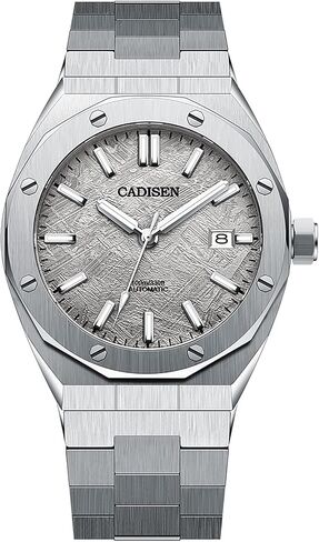 CADISEN Automatic Men's Mechanical Watch Waterproof Calendar Business Gentleman Man Style Steel Band Watch in Saudi Arabia
