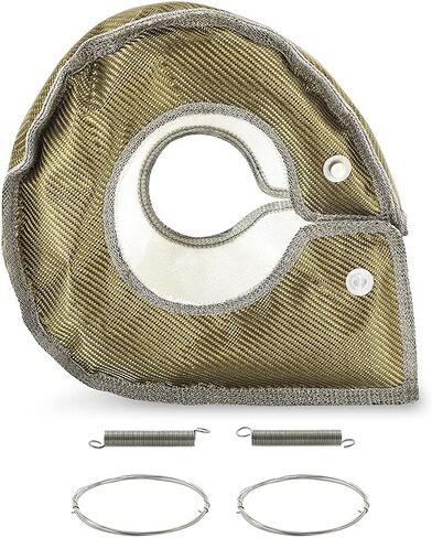 Mishimoto MMTB-RAM-07 Titanium Turbo Blanket, Compatible With Dodge Ram 6.7L Cummins 2007.5-2018 in Saudi Arabia