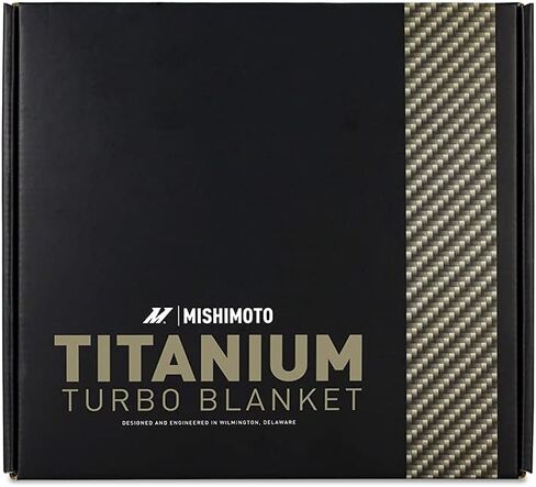 Mishimoto MMTB-RAM-07 Titanium Turbo Blanket, Compatible With Dodge Ram 6.7L Cummins 2007.5-2018 in Saudi Arabia
