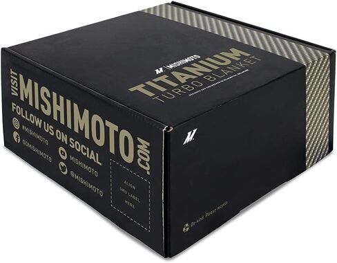 Mishimoto MMTB-RAM-07 Titanium Turbo Blanket, Compatible With Dodge Ram 6.7L Cummins 2007.5-2018 in Saudi Arabia