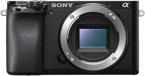 كاميرا Sony a6100 بدون مرآة 4K APS-C، هيكل فقط، حزمة كاميرا ILCE-6100B مع بطارية 2X + حقيبة سفر Deco Gear + بطاقة ذاكرة 64 جيجابايت + مجموعة برامج صور فيديو + ملحقات in Saudi Arabia