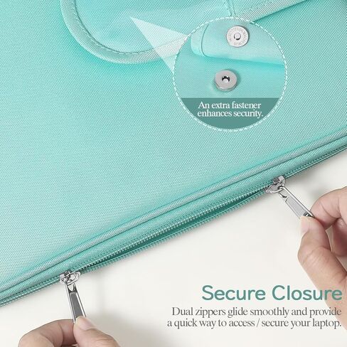 حقيبة كمبيوتر لوحي مقاس 9-11 بوصة لأجهزة iPad 10th Gen 10.9، وiPad Air 5/4، وiPad 9/8/7th 10.2، وiPad Pro 11 2022-2018، وGalaxy Tab A8/S9/S8/S6 Lite، وحقيبة حمل الكمبيوتر اللوحي مع شفاف جيب، بيج in Kuwait